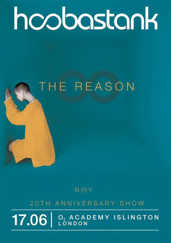 HOOBASTANK The Reason - 20th Anniversary 2024 Tour: LONDON Islington Academy Poster Print