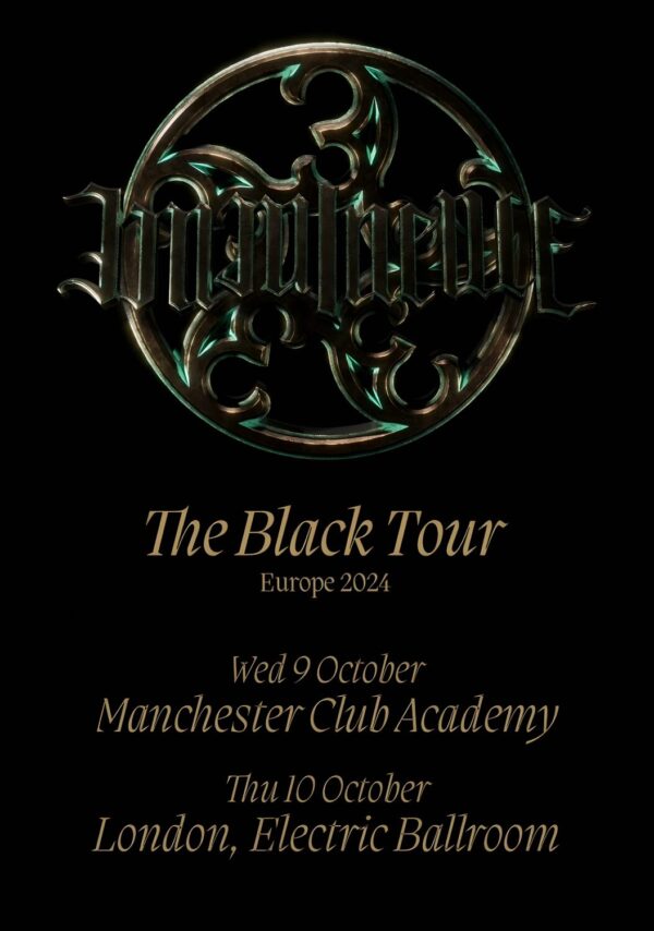 IMMINENCE (band) The Black 2024 Tour: MANCHESTER - LONDON Poster Print