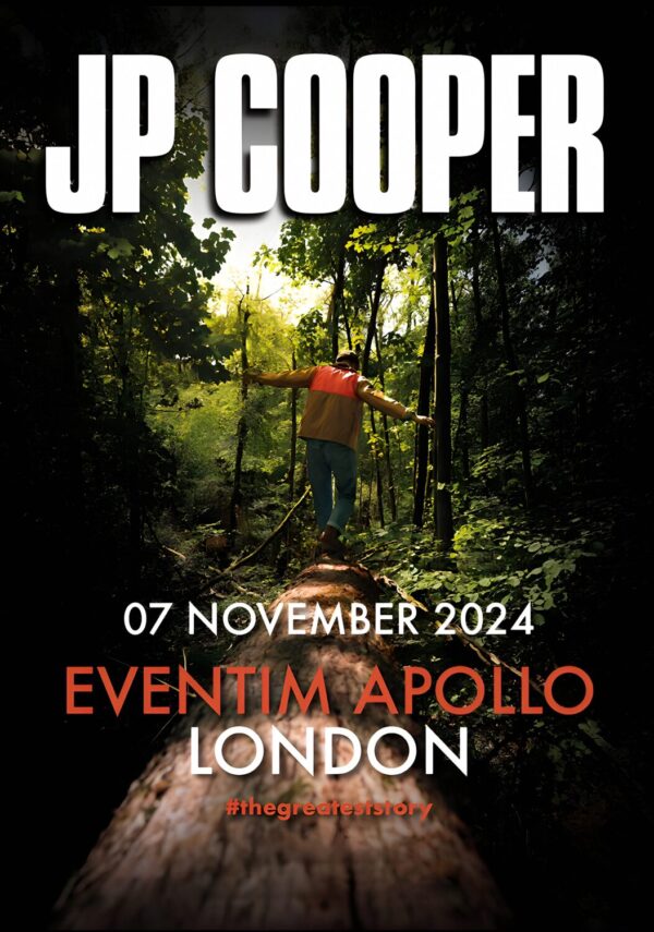 JP COOPER 2024 UK Tour: LONDON Eventim Apollo Poster