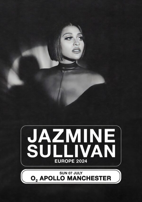 JAZMINE SULLIVAN Summer 2024 Tour: MANCHESTER Poster