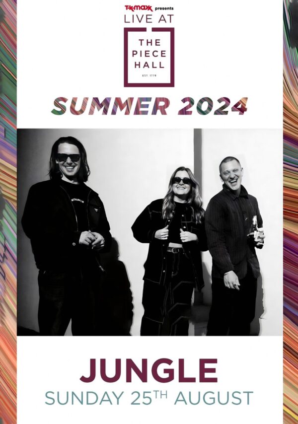 JUNGLE 2024 UK Tour: HALIFAX - 25 August 2024 Poster