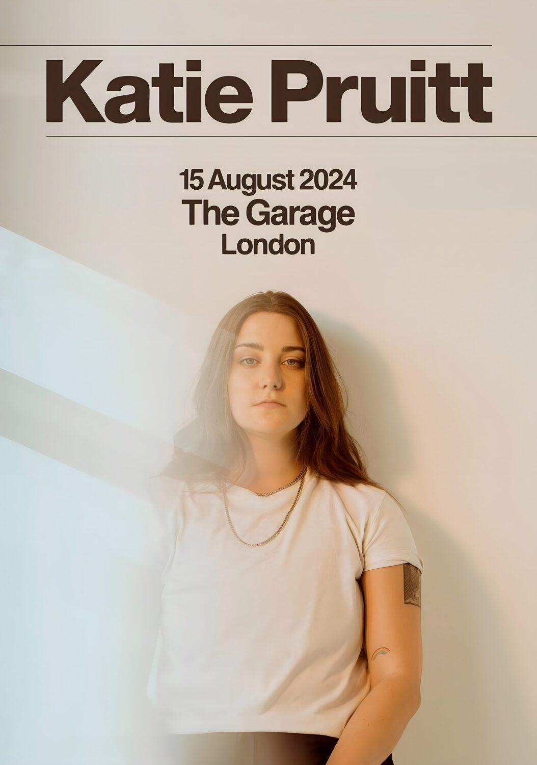 KATIE PRUITT 2024 UK Tour: LONDON The Garage Poster