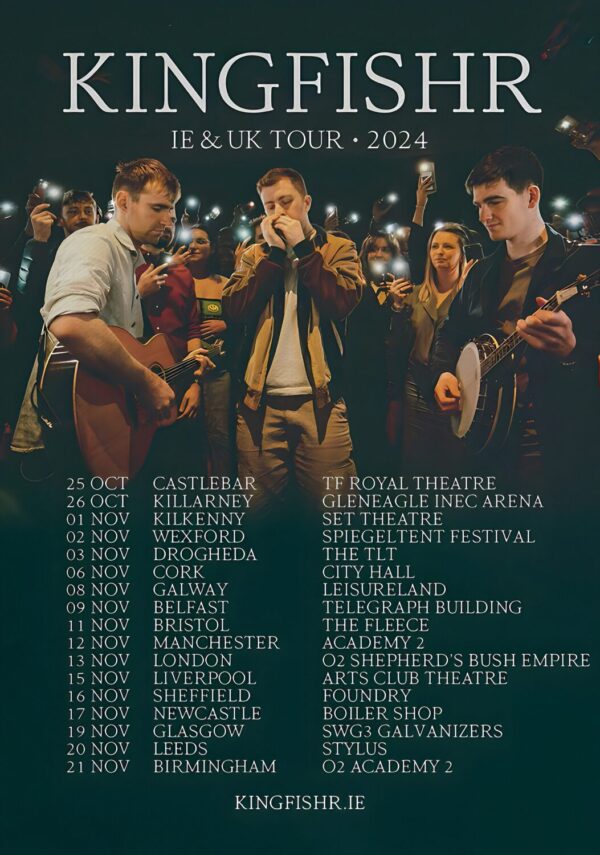 KINGFISHR Afterglow Ireland & UK 2024 Tour Poster Print