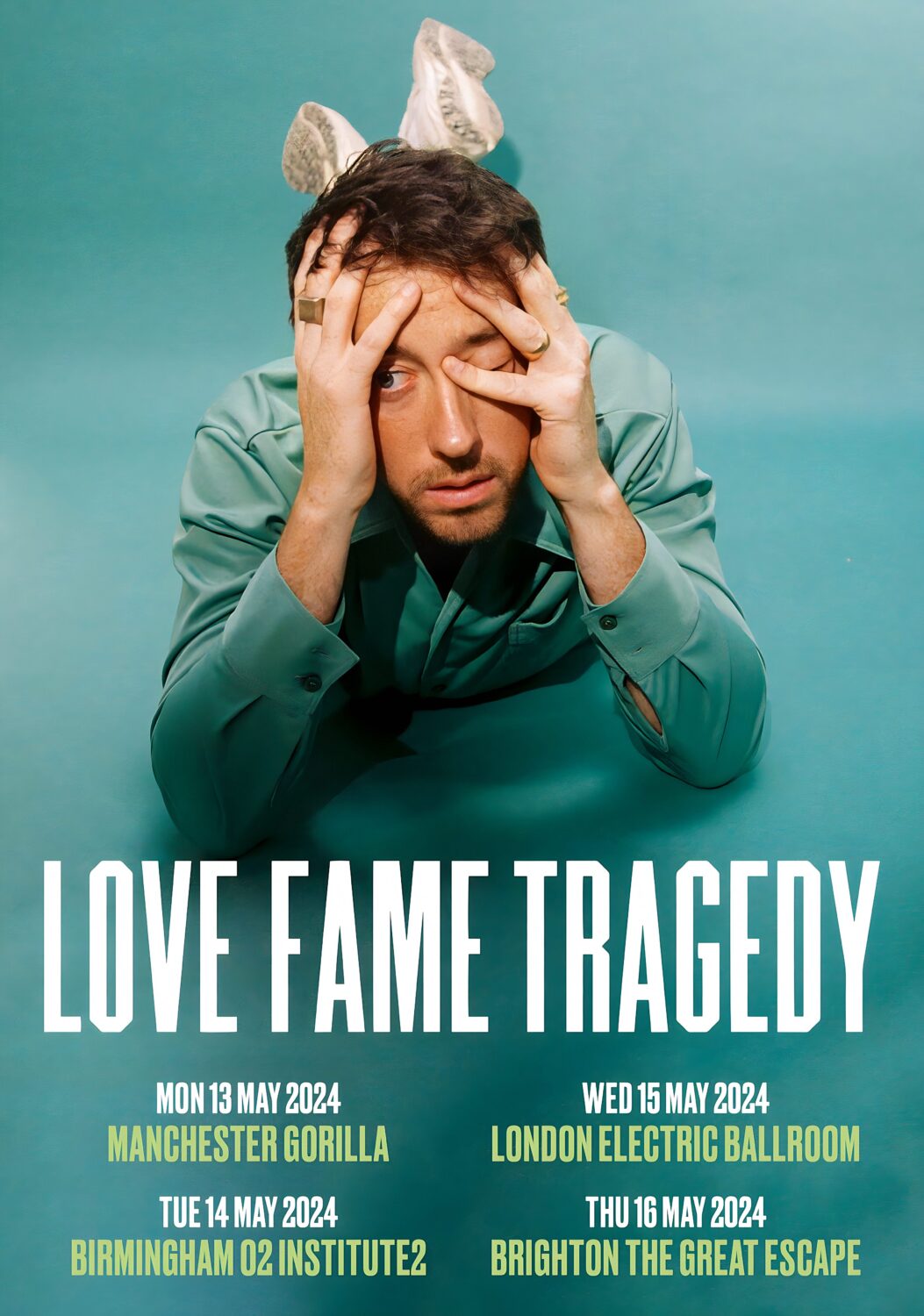 LOVE FRAME TRAGEDY Life Is A Killer 2024 UK Tour Poster Print