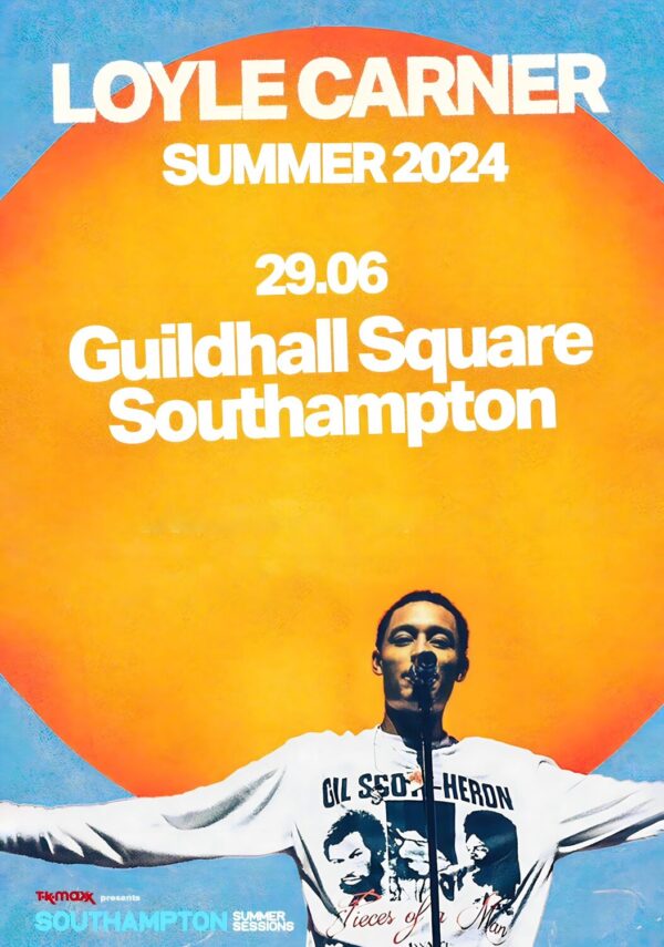 LOYLE CARNER 2024 Tour: SOUTHAMPTON Poster