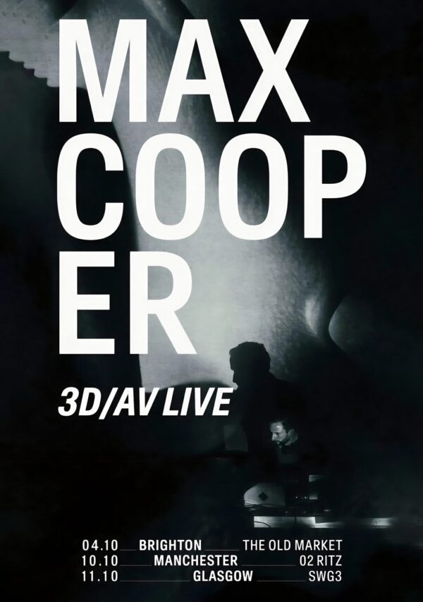 MAC COOPER 3D/AV Live 2024 UK Tour Poster