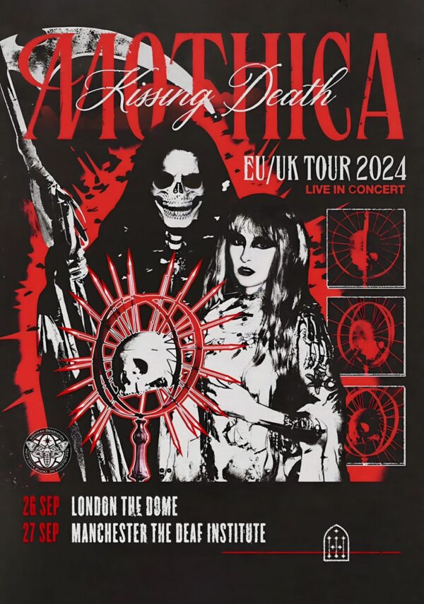 MOTHICA 2024 UK Tour: LONDON - MANCHESTER Poster