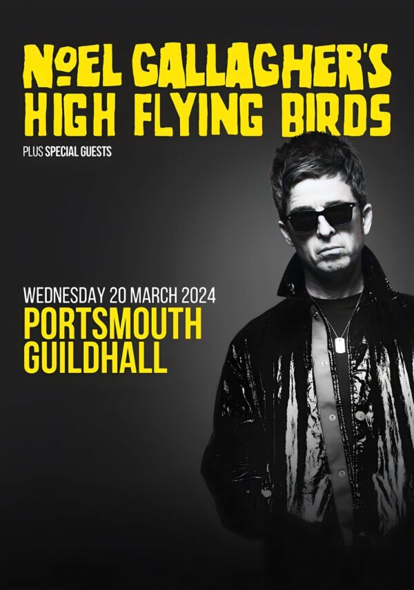 NOEL GALLAGHER'S HIGH FLYING BIRDS 2024 UK Tour: Poster