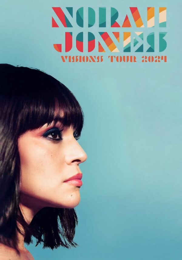 NORAH JONES Visions 2024 World Tour Poster