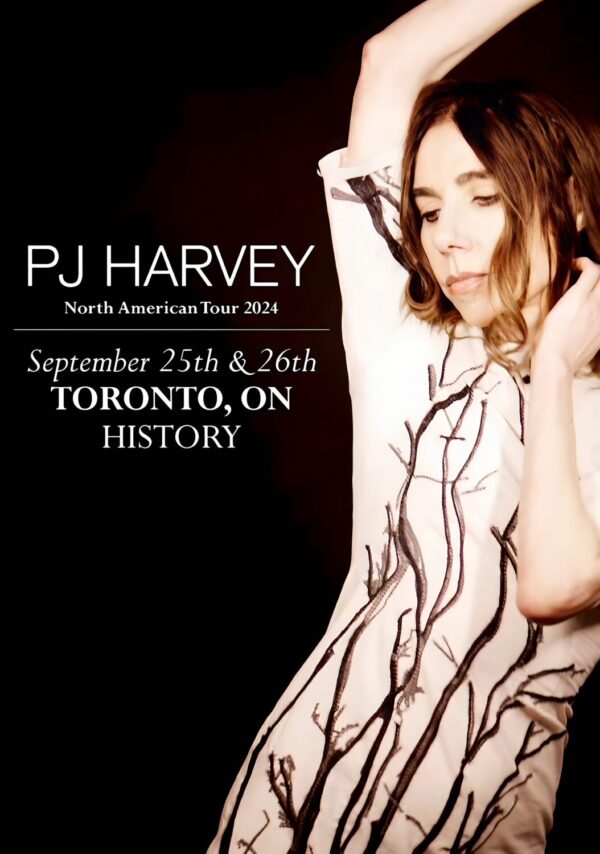 PJ HARVEY I Inside The Old Year Dying 2024 Tour: TORONTO History Poster Print