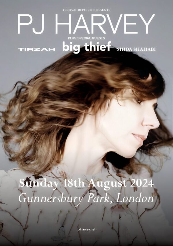 PJ HARVEY 2024 Tour: LONDON Gunnersbury Park Poster