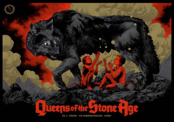 QUEENS OF THE STONE AGE 2024 Tour: SYDNEY Poster