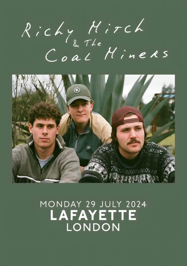RICHY HITCH & THE COAL MINERS LONDON Lafayette Poster