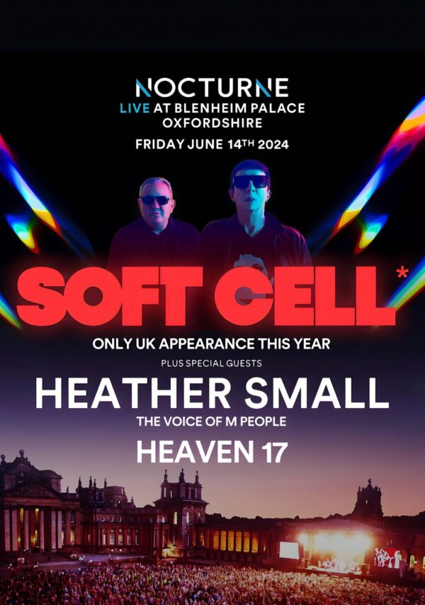 SOFT CELL Blenheim Palace Oxfordshire - June 14 2024 Poster