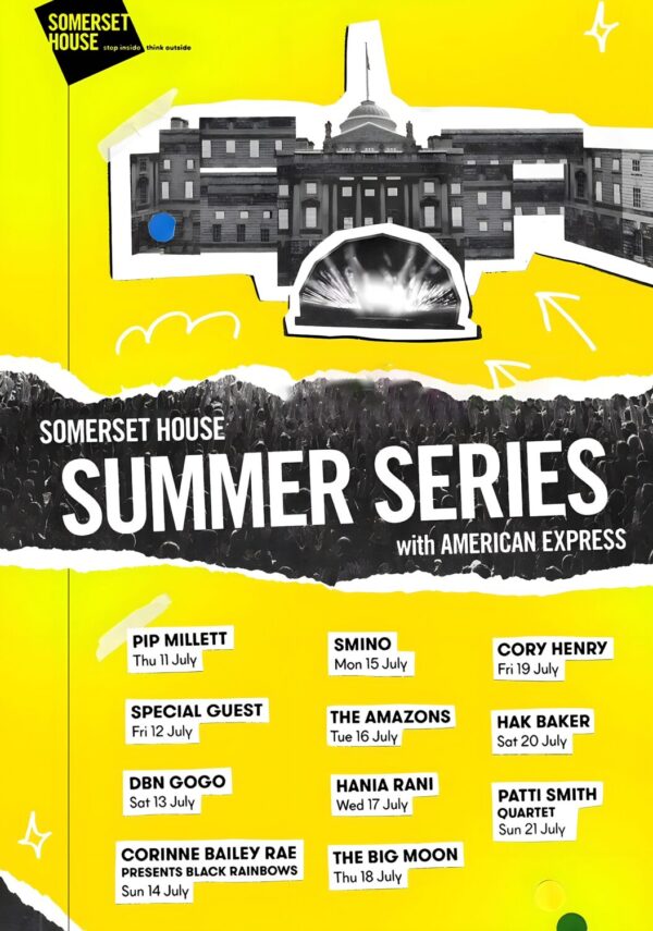 SOMERSET HOUSE SUMMER SERIES 2024 FESTIVAL Poster