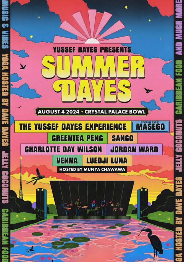 SUMMER DAYS 2024 FESTIVAL - Crystal Palace Poster