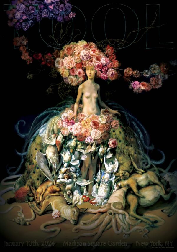 TOOL (band) Fear Inocolum In Concert 2024 U.S. Tour: NEW YORK Madison Square Garden Poster