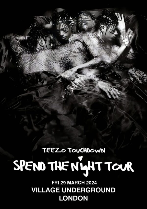 TEEZO TOUCHDOWN 2024 Tour: LONDON Poster
