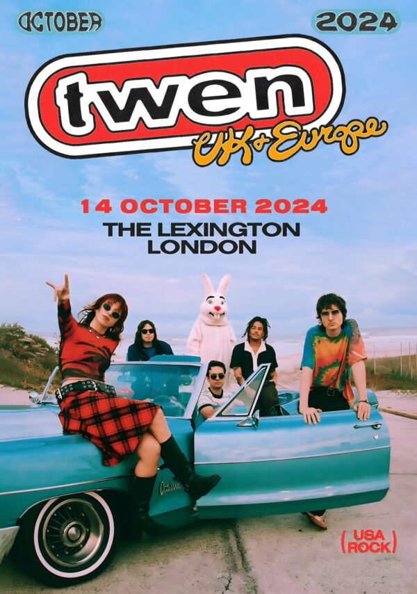TWEN (band) Twen Live 2024 Tour: LONDON Poster