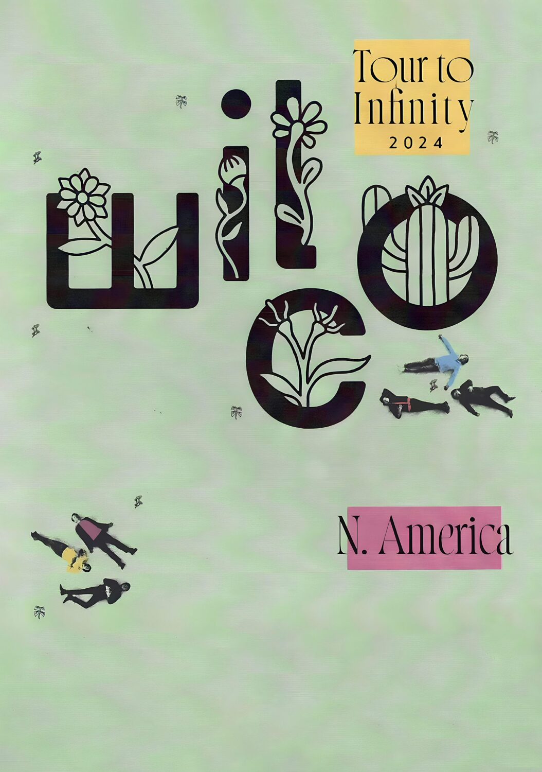WILCO (band) - Tour To Infinity 2024 North American Tour Poster