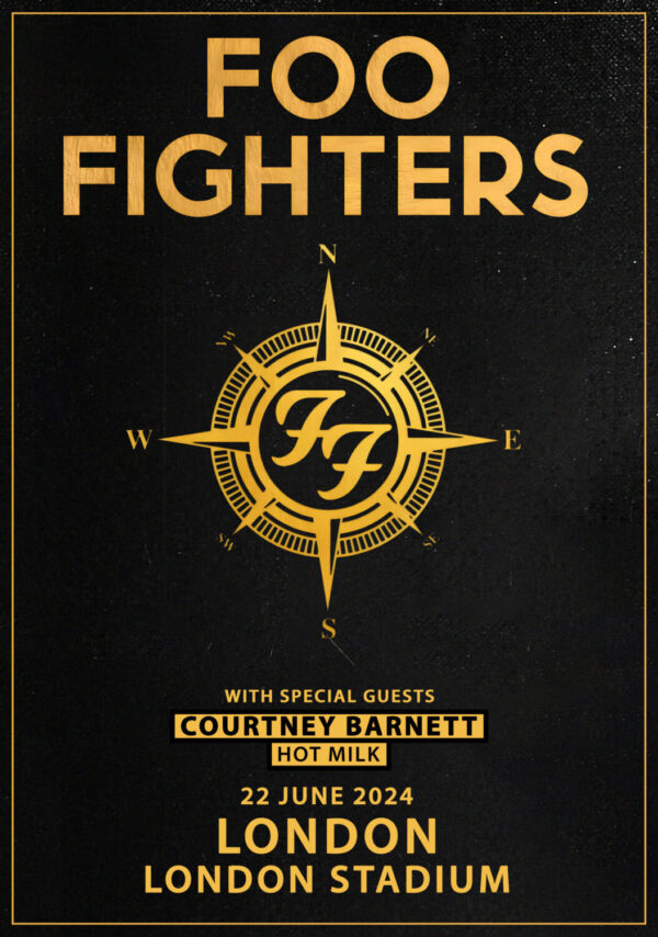 FOO FIGHTERS LONDON Stadium - 22 June 2024 Poster