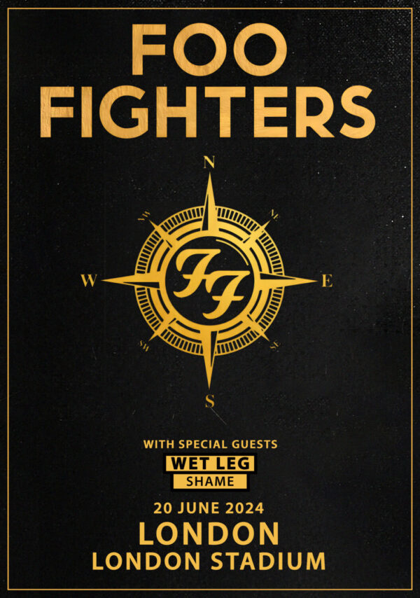 FOO FIGHTERS LONDON Stadium - 20 June 2024 Poster