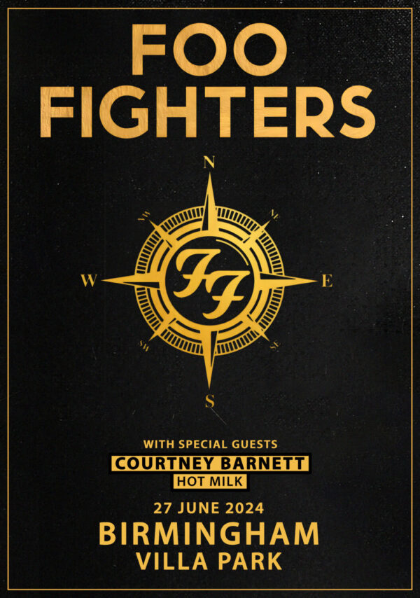 FOO FIGHTERS BIRMINGHAM - 27 June 2024 Poster