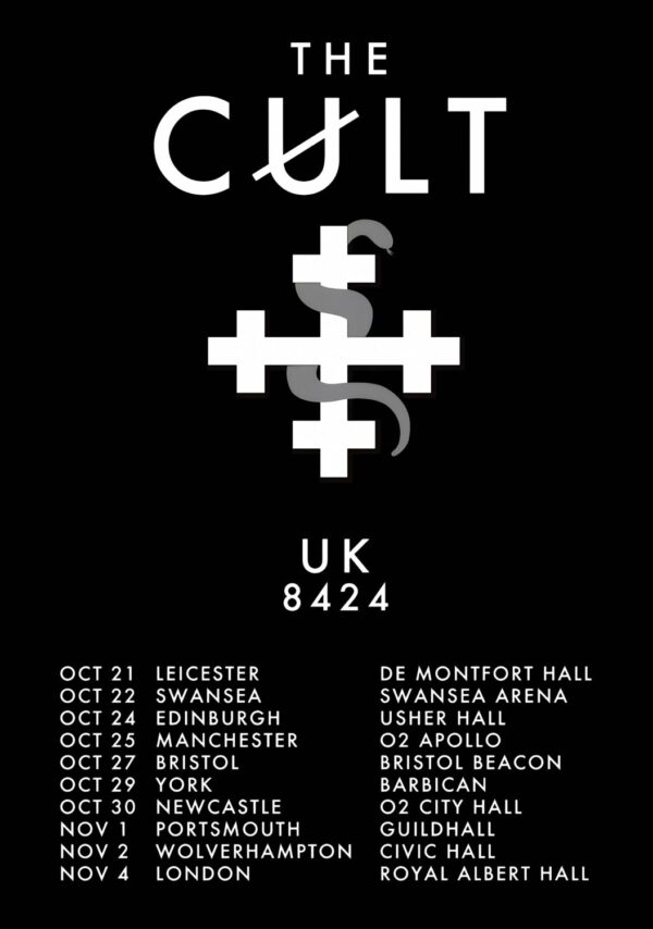 THE CULT (band) Death Cult 8424 UK Poster