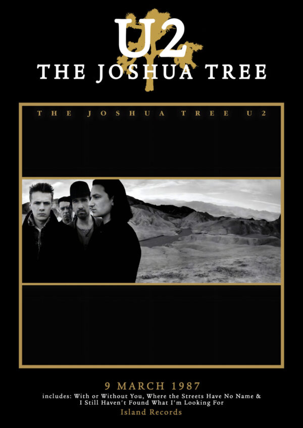 U2 The Joshua Tree - The Album Poster Print