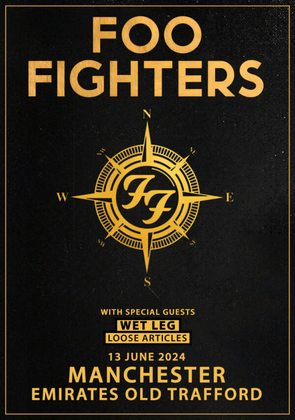 FOO FIGHTERS MANCHESTER - 13 June 2024 Poster