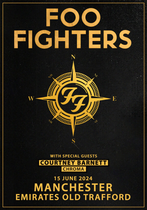 FOO FIGHTERS MANCHESTER - 15 June 2024 Poster