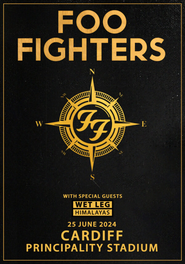 FOO FIGHTERS CARDIFF - 25 June 2024 Poster Print