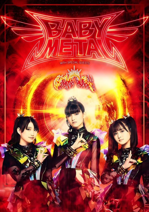 BABYMETAL The Other One 2024 World Tour Poster