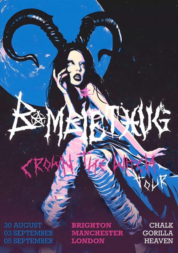 BAMBIE THUG Crown The Witch 2024 UK Tour Poster