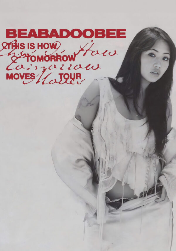 BEABADOOBEE This Is How Tomorrow Moves 2024 Tour Poster