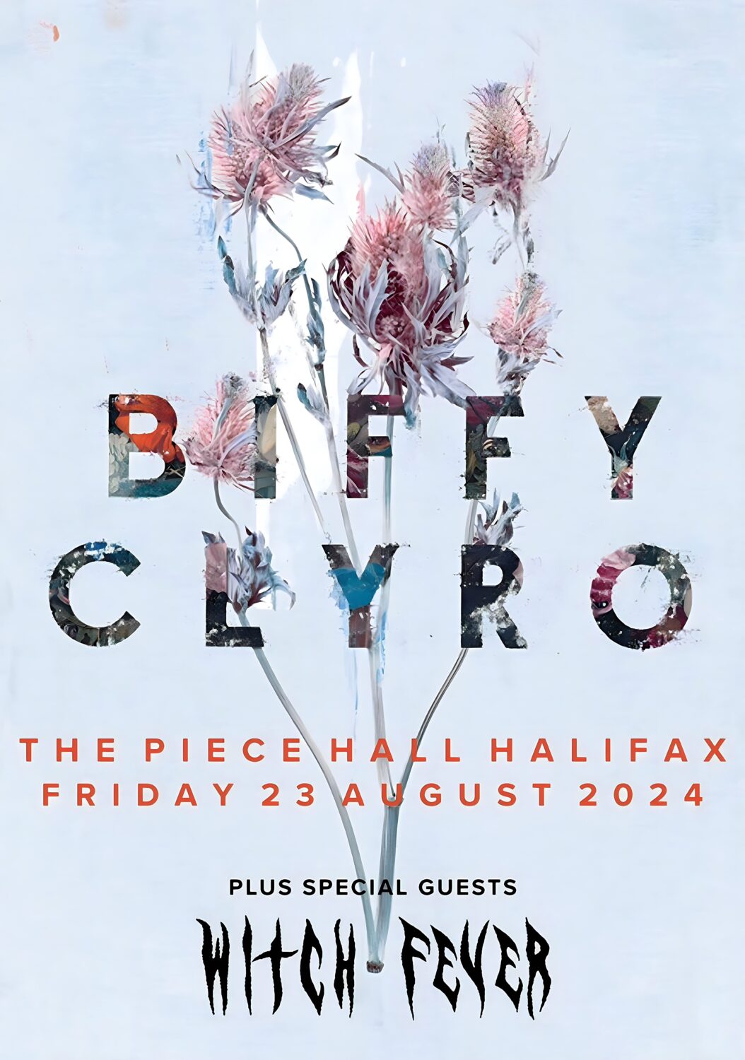 BIFFY CLYRO Summer 2024 Tour HALIFAX Poster