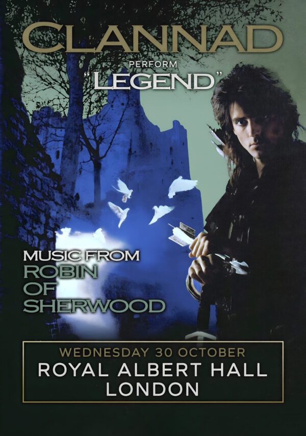CLANNED Perform ‘Legend’ 2024 Tour: LONDON Royal Albert Hall Poster