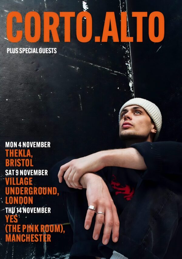 CORTO.ALTO Bad With Names 2024 Tour: BRISTOL - LONDON - MANCHESTER Poster