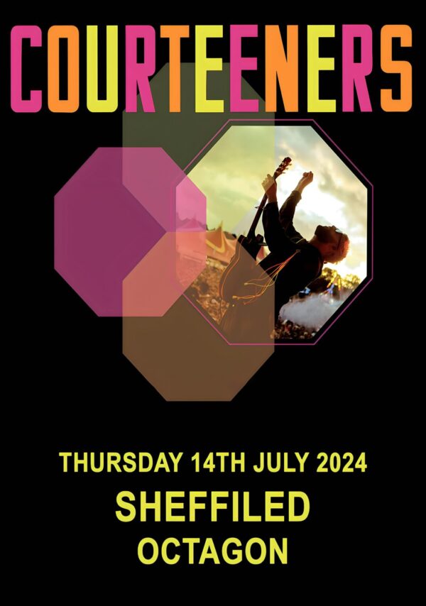 COUTEENERS Summer 2024 Tour: SHEFFIELD Octagon - 14 July 2024 Poster