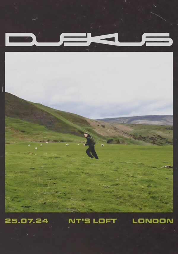 DUSKUS (singer) Healers 2024 Tour: LONDON NT’s Loft Poster
