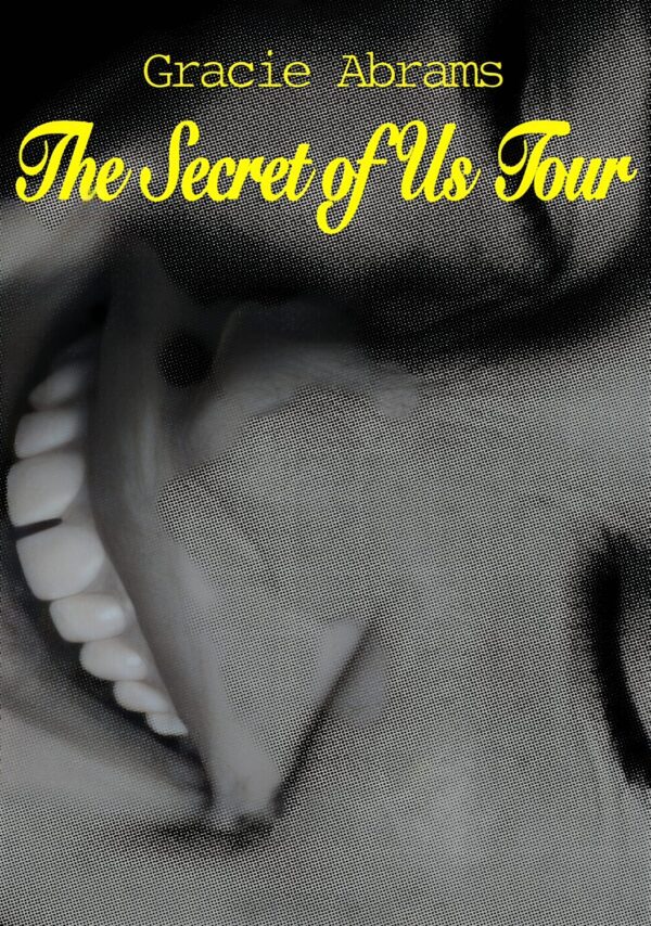 GRACIE ABRAMS The Secret Of Us 2024 Tour Poster