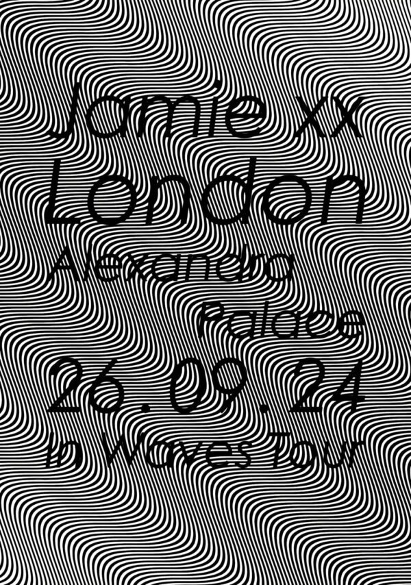 JAMIE XX 2024 Tour: LONDON Poster