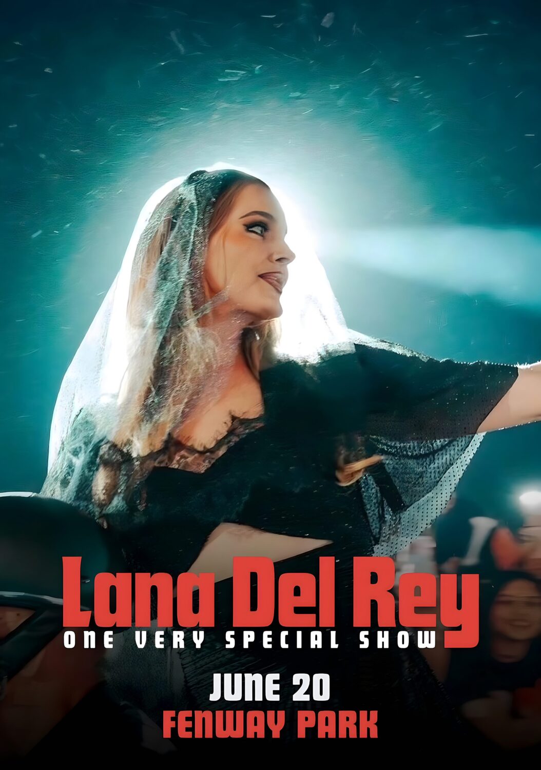 LANA DEL REY Fenway Park 20 June 2024 Poster