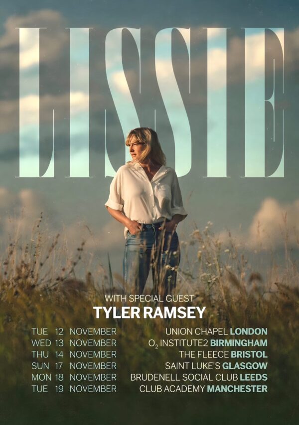 LISSIE (singer) Carving Canyons 2024 UK Tour Poster