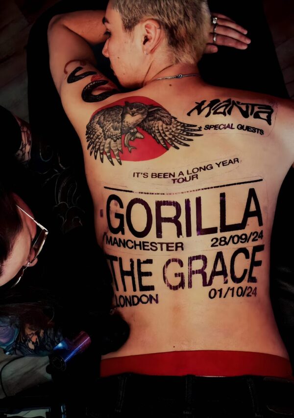 MANTA (singer) Wishful Thinking - It’s Been A Long Year 2024 Tour: MANCHESTER - LONDON Poster