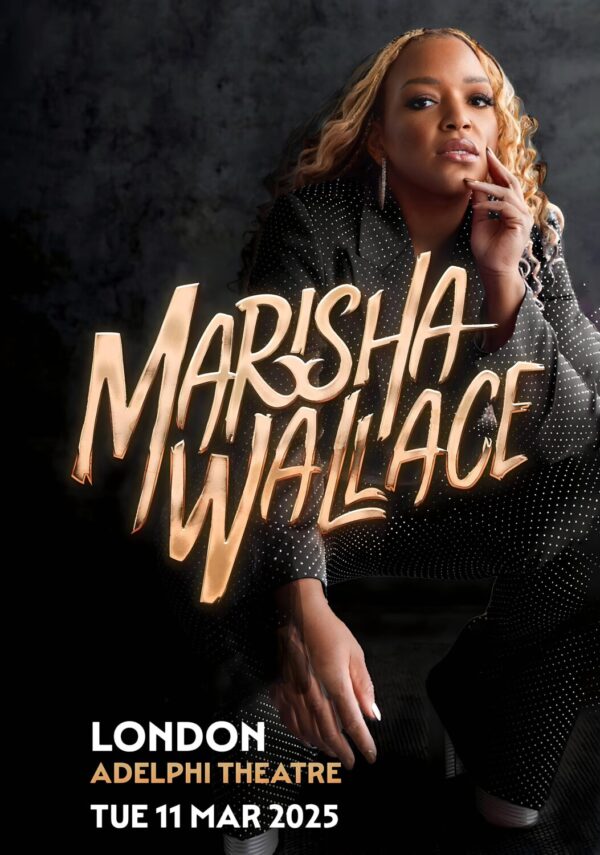MARISHA WALLACE (singer) LONDON Adelphi Theatre 2025 Tour Poster