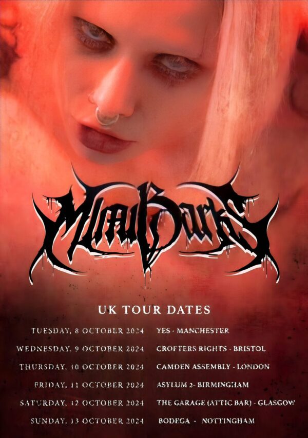MIMI BARKS Montana 2024 UK Tour Poster