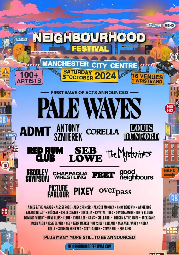 NEIGHBOURHOOD FESTIVAL 2024 Line Up Poster