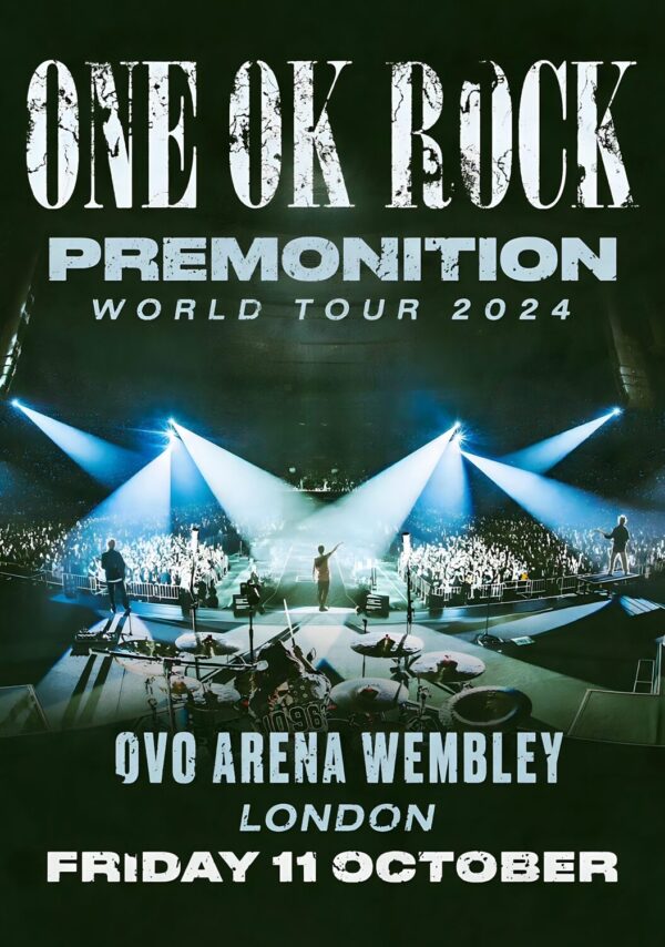 ONE OK ROCK Tour 2024 LONDON OVO Poster