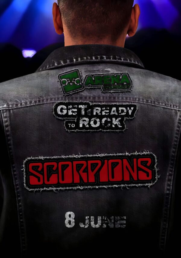 SCORPIONS LONDON OVO Wembley Arena - 8 June 2024 Poster